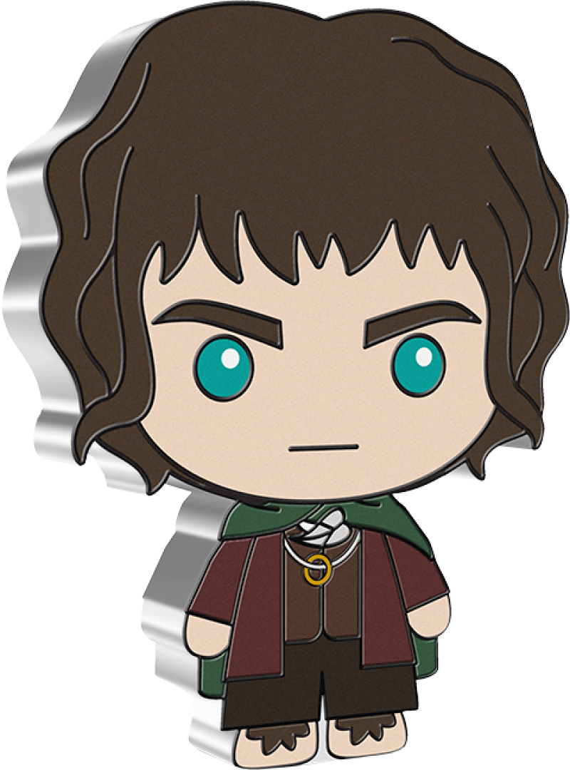 Frodo Baggins Silver Coin Silver Collectible by New Zealand Mint