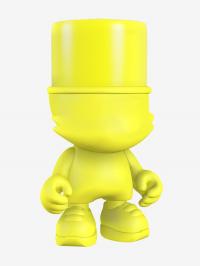 Gallery Image of Yellow UberKranky Designer Collectible Toy