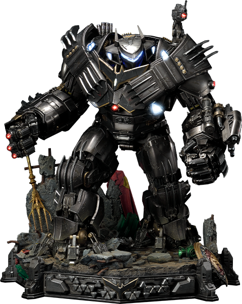 batman justice buster statue