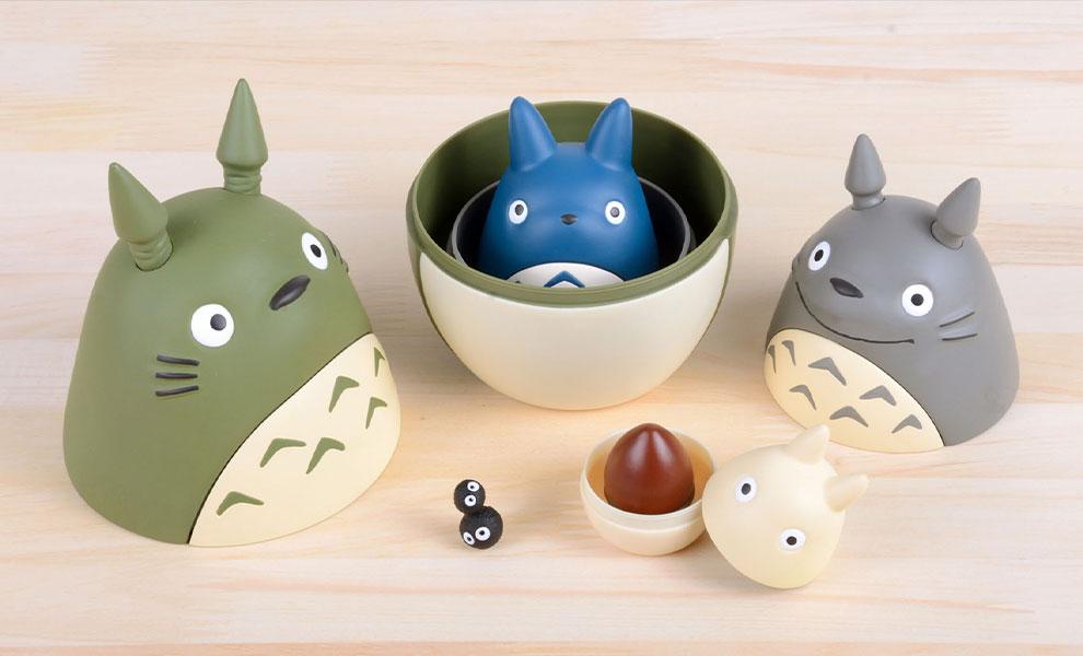 Totoro Nesting Dolls Studio Ghibli Collectible Set