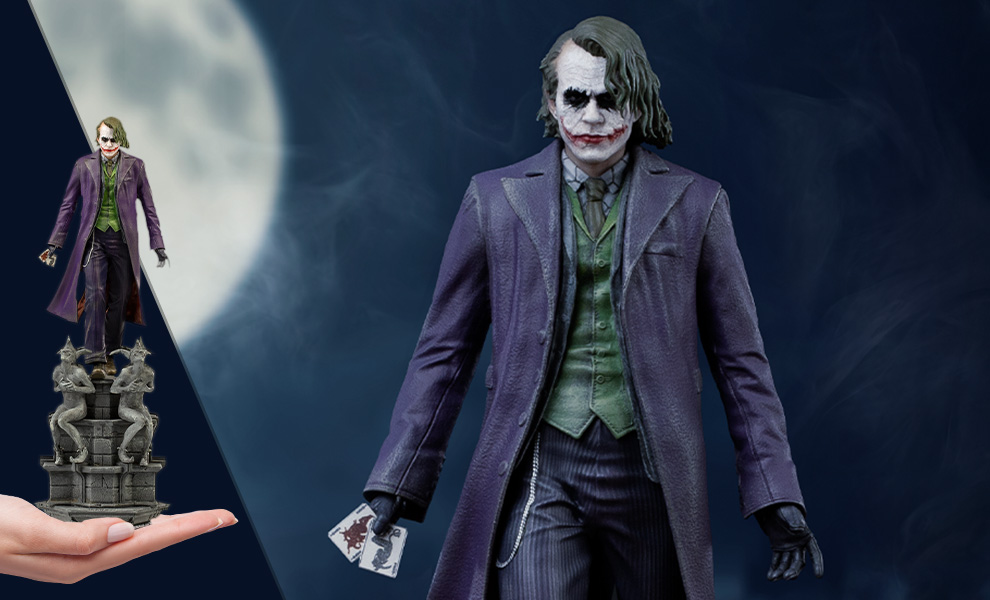 Gallery Feature Image of The Joker Deluxe 1:10 Scale Statue - Click to open image gallery