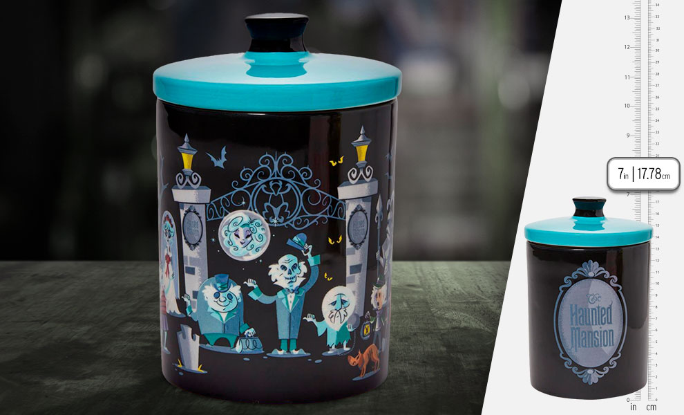 Gallery Feature Image of Haunted Mansion Cookie Canister Kitchenware - Click to open image gallery