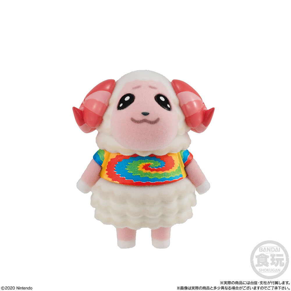 New Horizons Flick Villager Collection Bandai Trading Figure Animal Crossing 