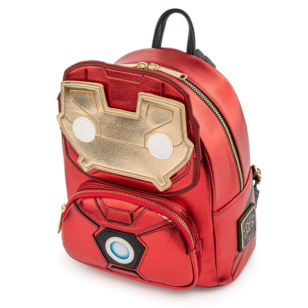 Iron Man Light Up Mini Backpack by Loungefly