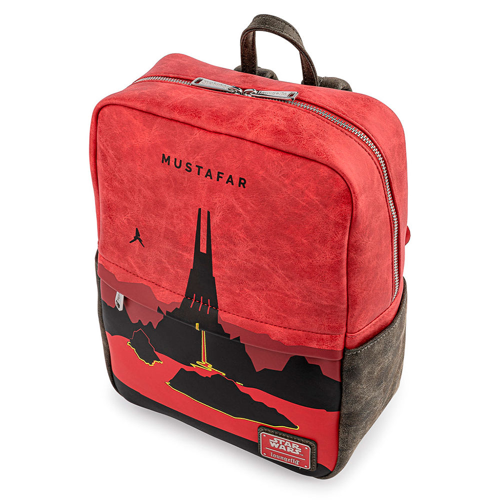 Loungefly Star Wars Lands Mustafar Square Mini Backpack - Thumbnail 4