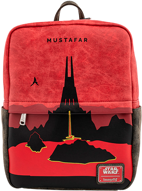 Loungefly Star Wars Lands Mustafar Square Mini Backpack - Thumbnail 5
