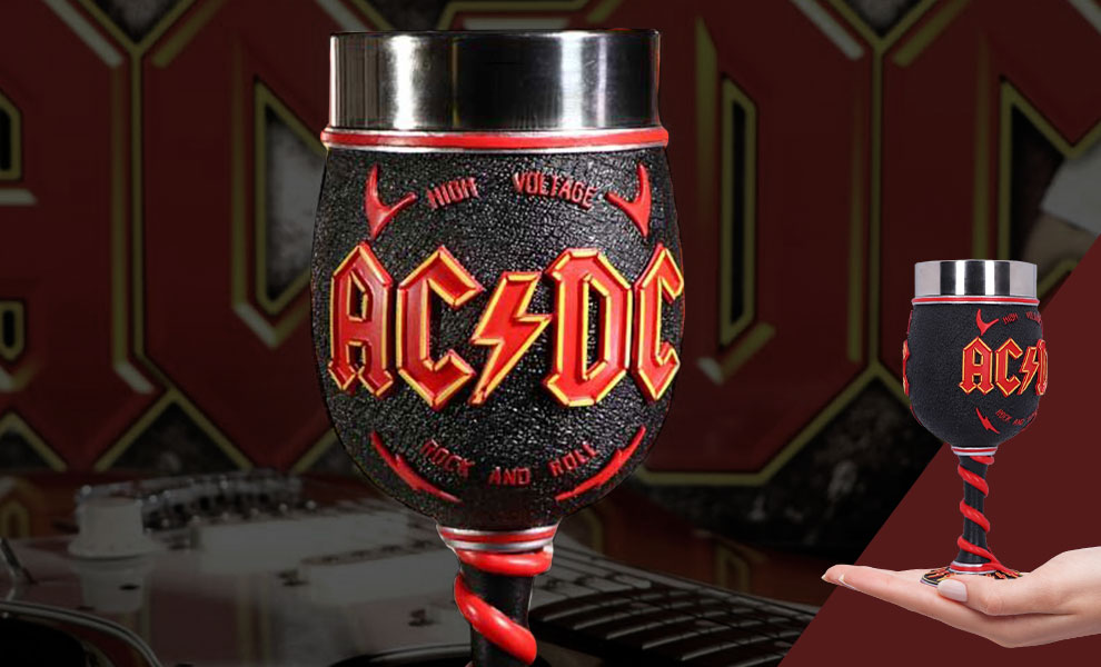 Gallery Feature Image of ACDC High Voltage Goblet Collectible Drinkware - Click to open image gallery