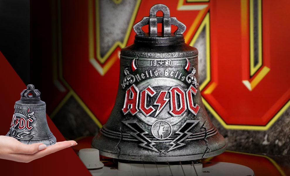 Gallery Feature Image of ACDC Hells Bells Box Resin Collectible - Click to open image gallery