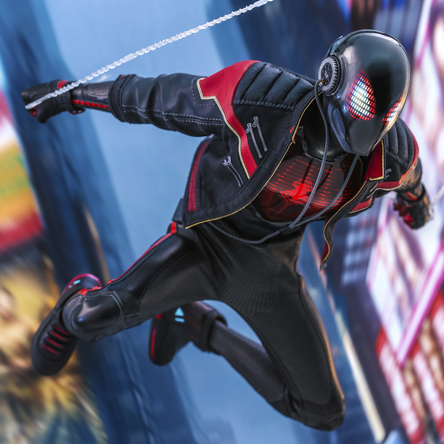 Marvel Spider Man Superhero anime Miles Morales Cosplay Costume