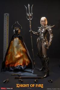Gallery Image of Knight of Fire (Silver) Sixth Scale Figure
