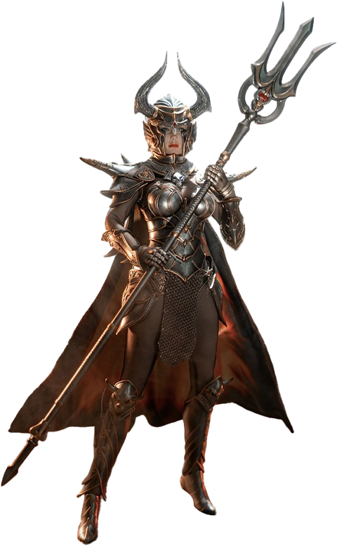 TBLeague Knight of Fire (Silver) Sixth Scale Figure
