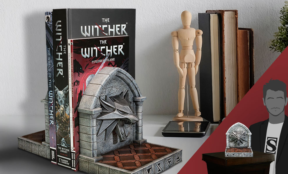 The Witcher 3: Wild Hunt Bookends The Witcher 3: Wild Hunt Office Supplies