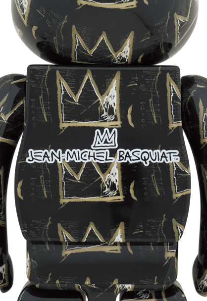 Be@rbrick Jean Michel-Basquiat #8 1000% Collectible Figure by Medicom Toy