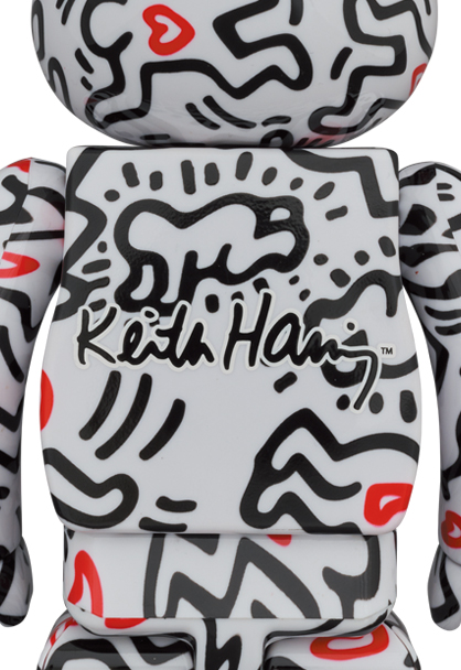 Be@rbrick Keith Haring #8 100% & 400%- Prototype Shown