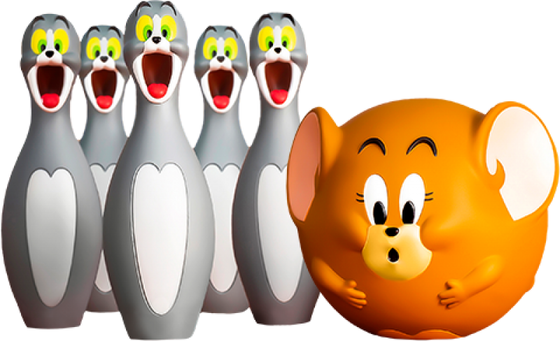 Tom and Jerry Bowling Figures PVC Figure by Soap Studio