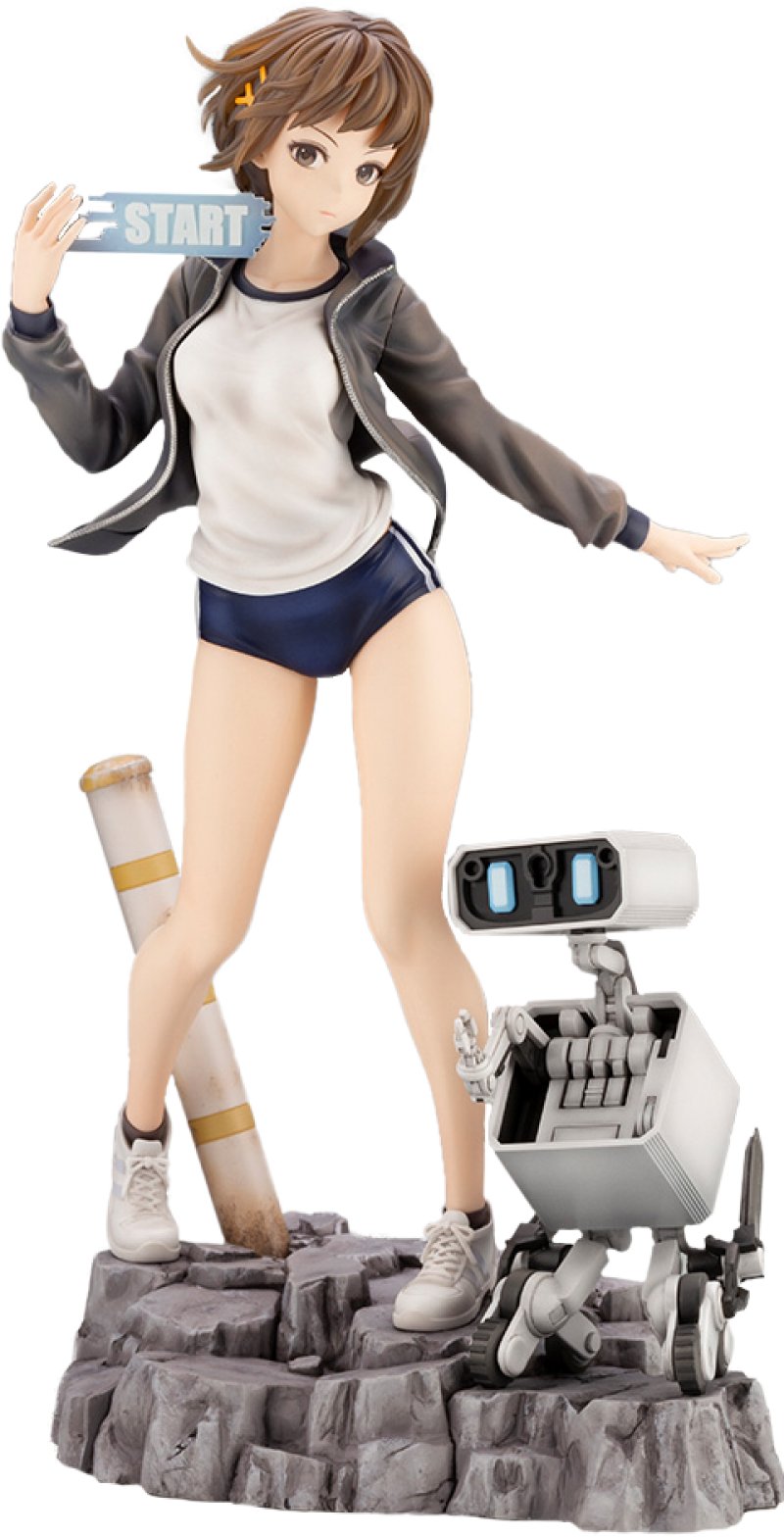 Natsuno Minami and BJ Statues by Kotobukiya