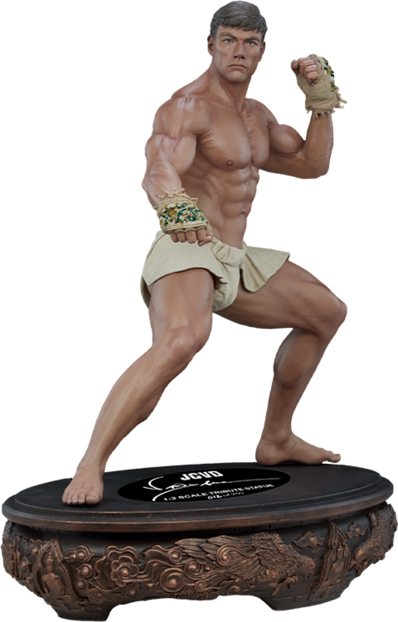 Jean-Claude Van Damme: Muay Thai Autograph Edition Tribute 1:3 Scale Statue by PCS