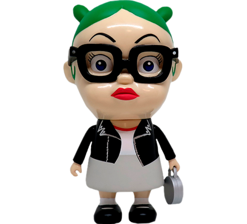 Little Enid Doll Punk Vinyl Collectible by Press Pop