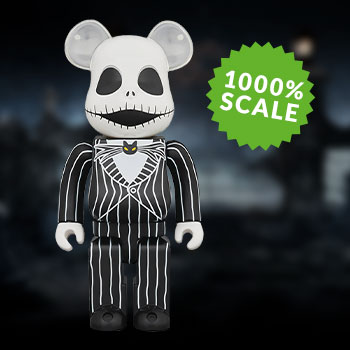 Be@rbrick Jack Skellington (2021) 1000% Collectible Figure by ...