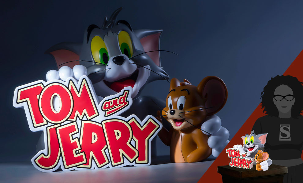 Gallery Feature Image of Tom and Jerry On-Screen Partner Collectible Figure - Click to open image gallery