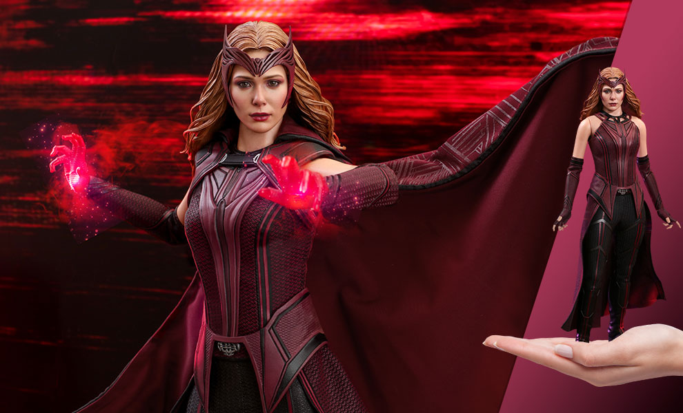 Gallery Feature Image of The Scarlet Witch Sixth Scale Figure - Click to open image gallery