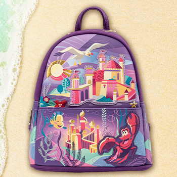 Ariel Castle Collection Mini Backpack | Sideshow Collectibles display picture 2