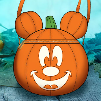 loungefly pumpkin mickey