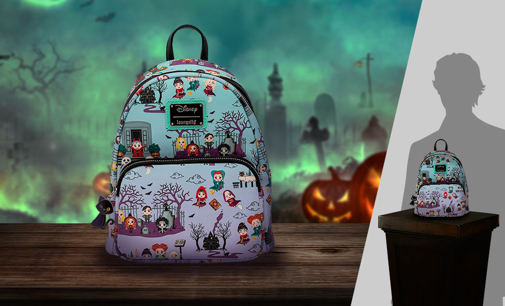 Gallery Feature Image of Hocus Pocus Scene Mini Backpack Apparel - Click to open image gallery