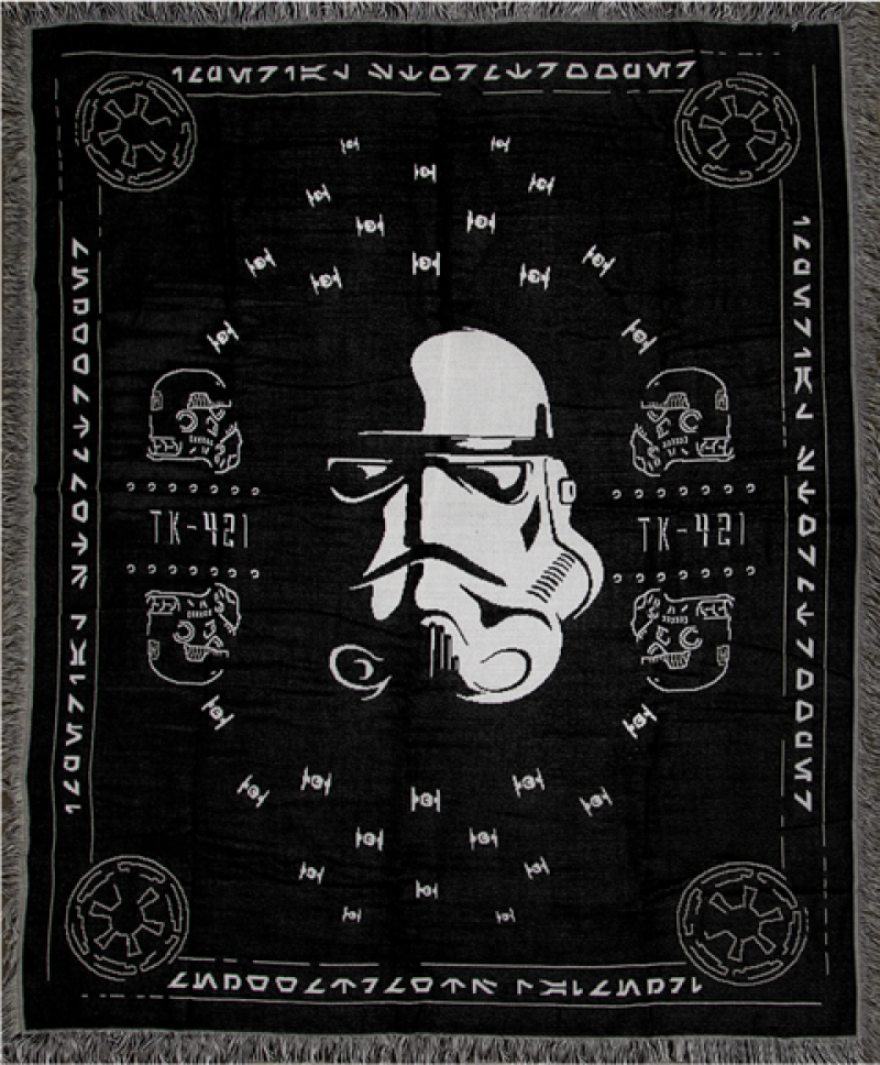 Stormtrooper Throw Blanket by Heroes & Villains