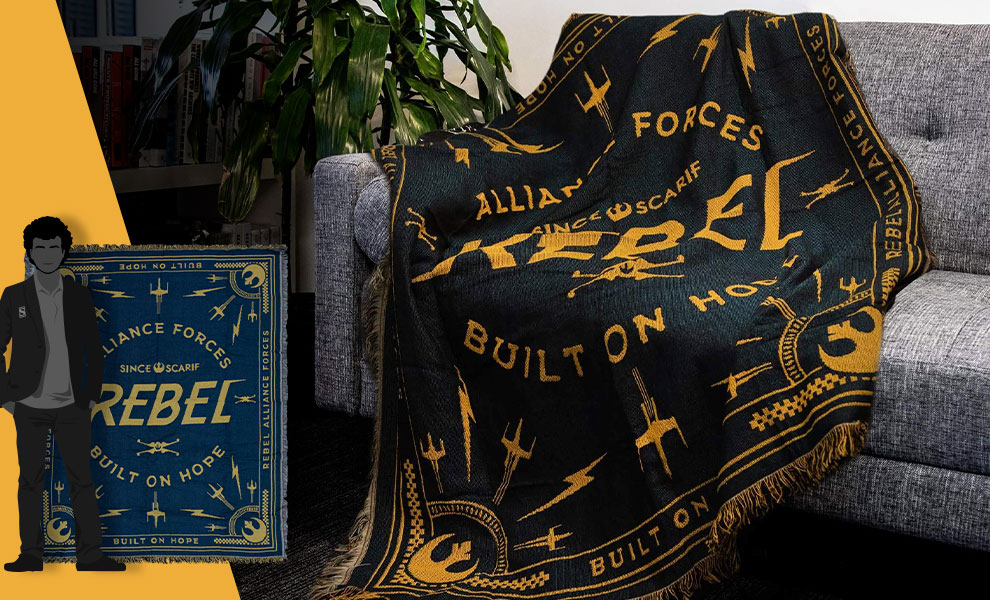 Rebel Throw Star Wars Blanket