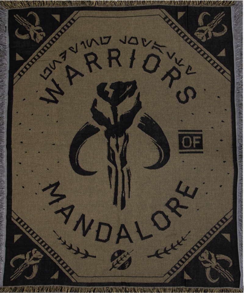 Mandalore Throw Blanket by Heroes & Villains