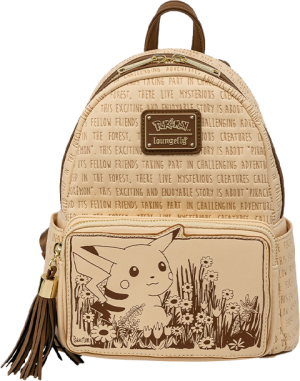 Sepia Pikachu Mini Backpack Apparel