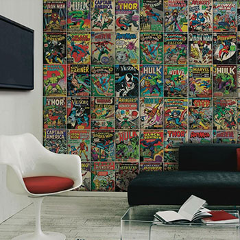 Marvel Comic Cover Wallpaper Mural | Sideshow Collectibles Marvel Comic Cover Wallpaper Mural | Sideshow Collectibles
