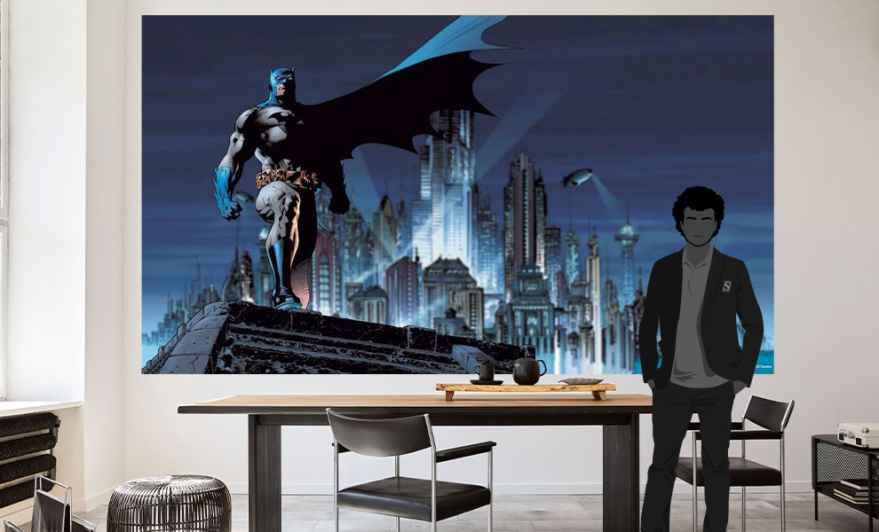 Batman Xl Wallpaper Mural Sideshow Collectibles