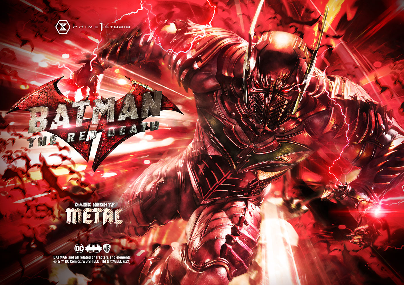 the red death statue