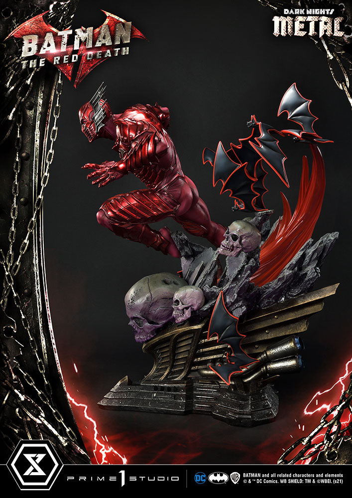 the red death statue