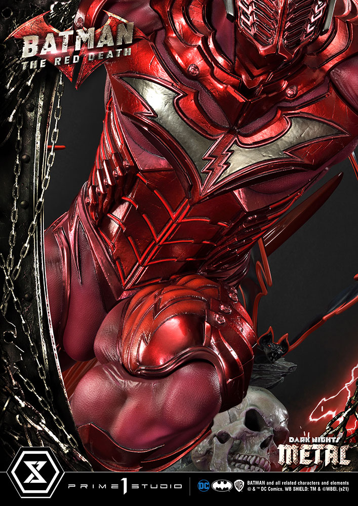 the red death statue