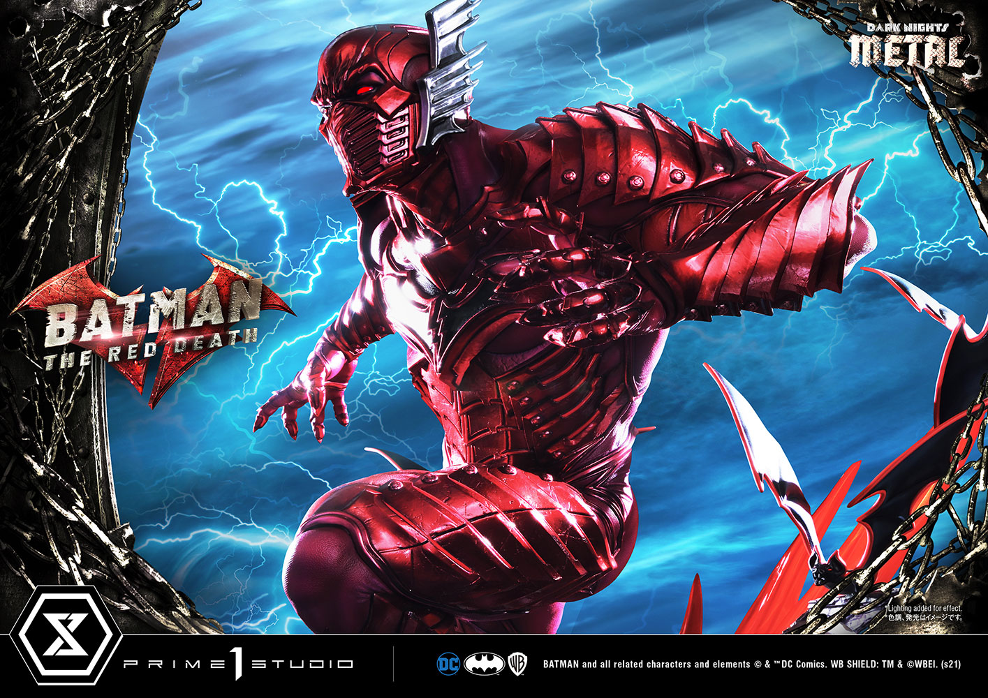 the red death statue