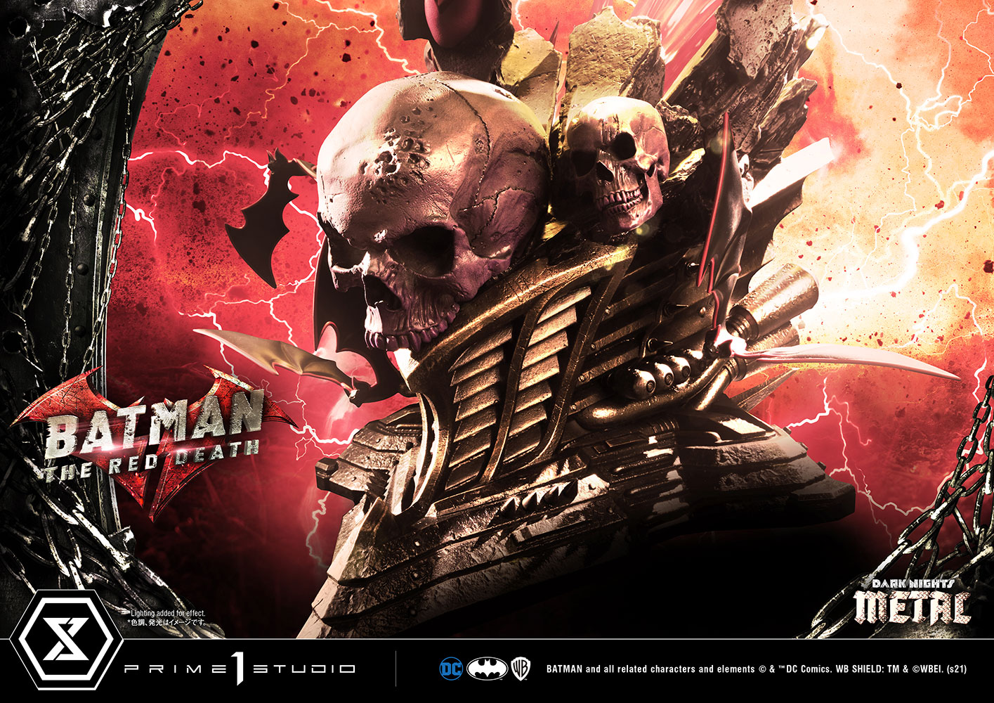 the red death statue