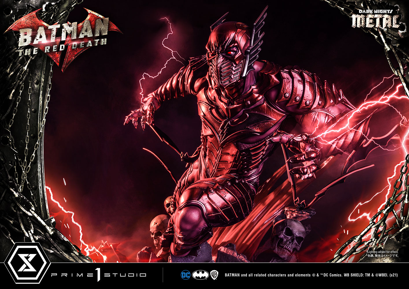 the red death statue