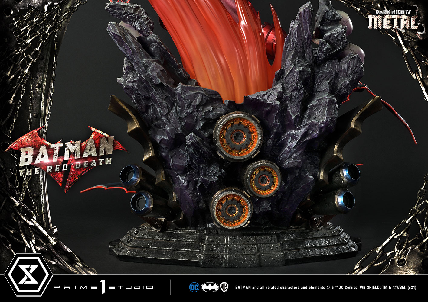 the red death statue