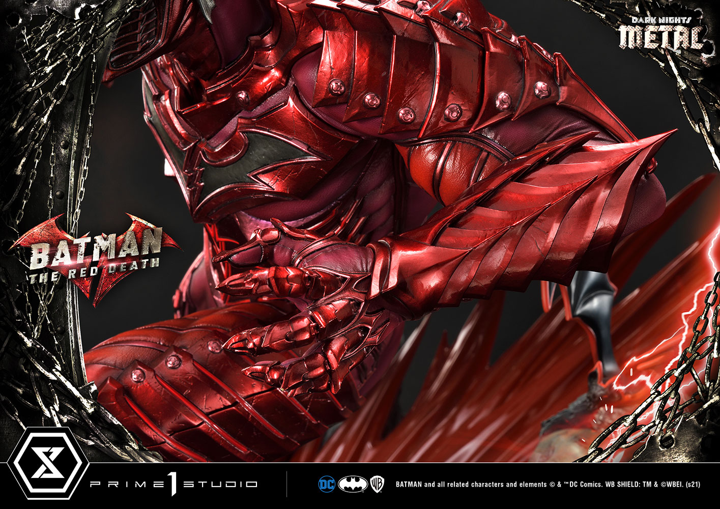 the red death statue