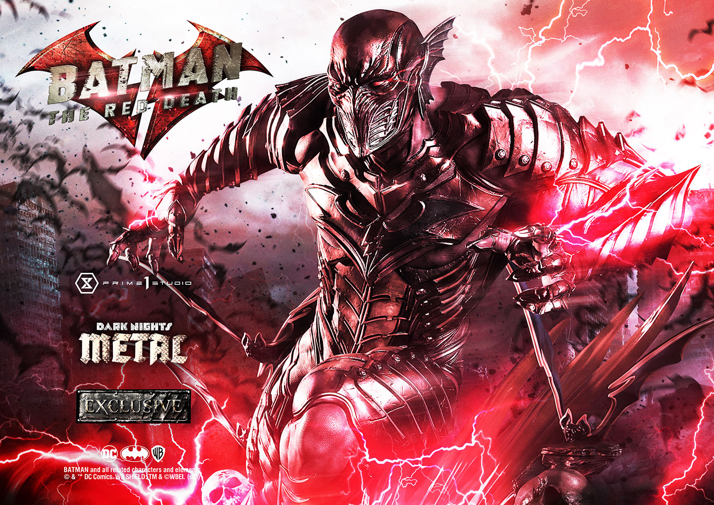 the red death statue
