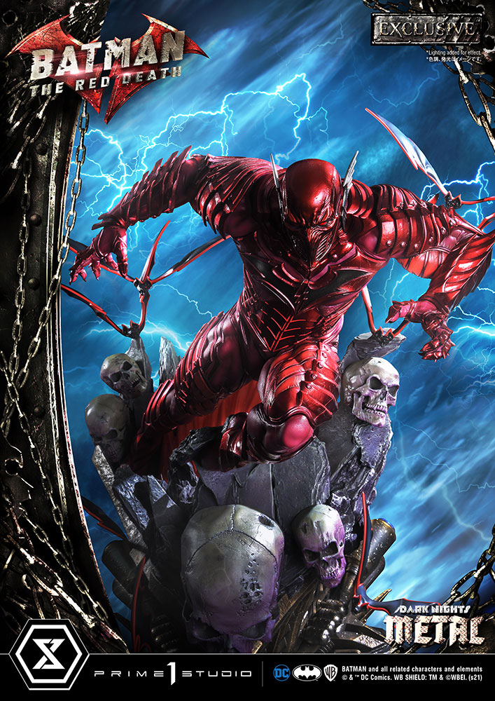 the red death statue