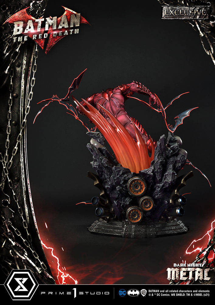 the red death statue