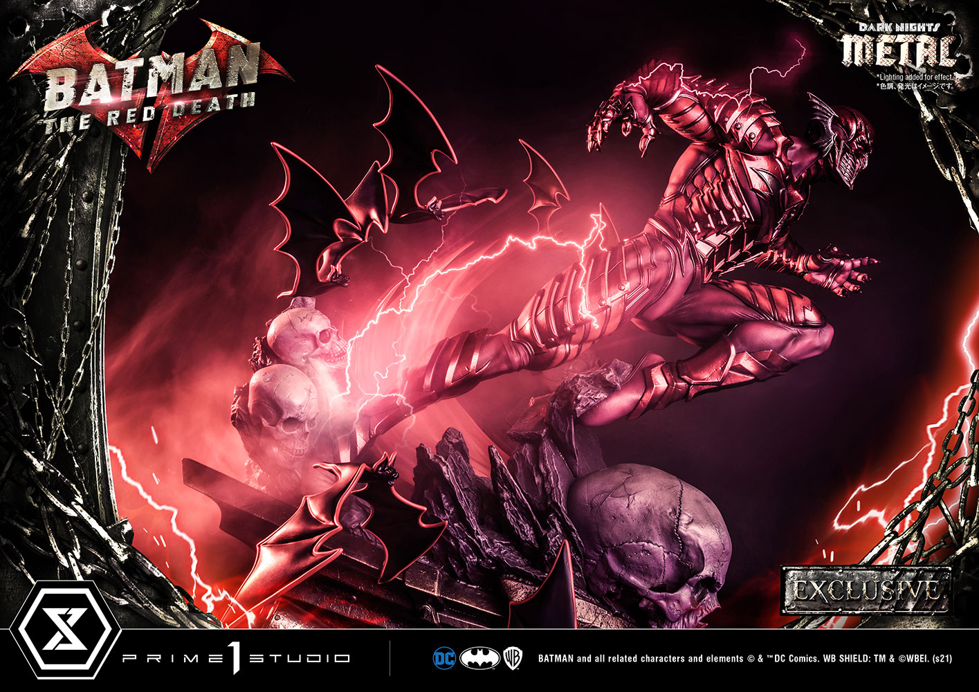 the red death statue