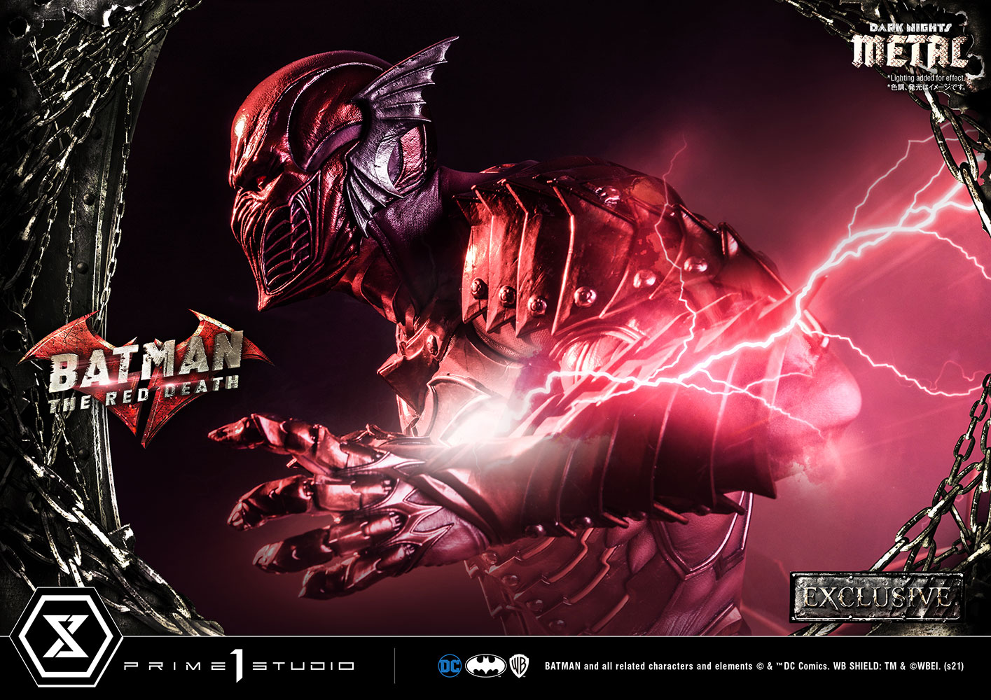 the red death statue