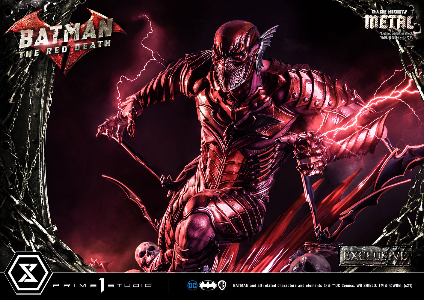 the red death statue