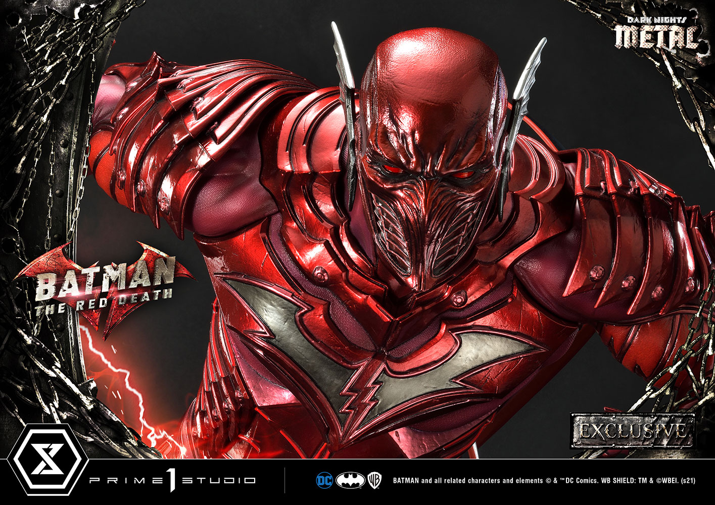 the red death statue