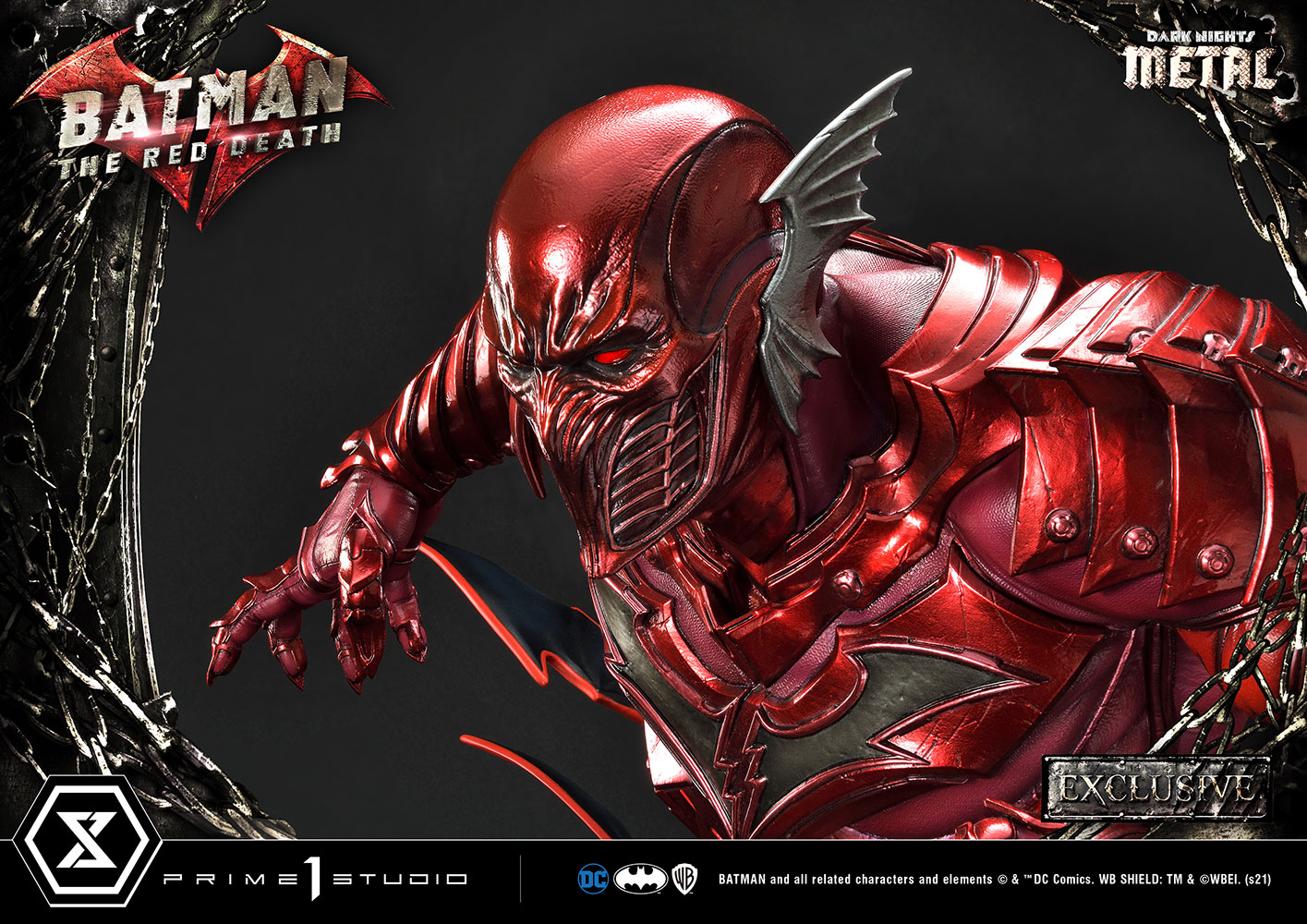 the red death statue